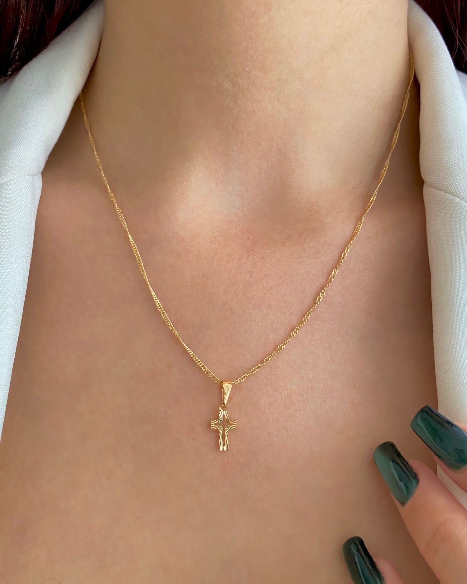 Cadena Singapur 45cm 1.5mm sin dije