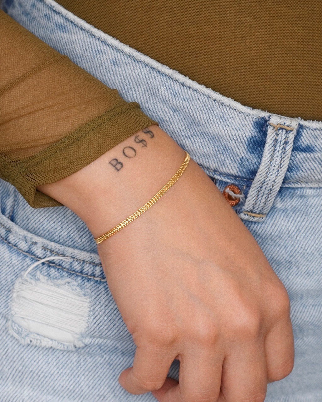 Pulsera Arrow 2.6mm 16cms
