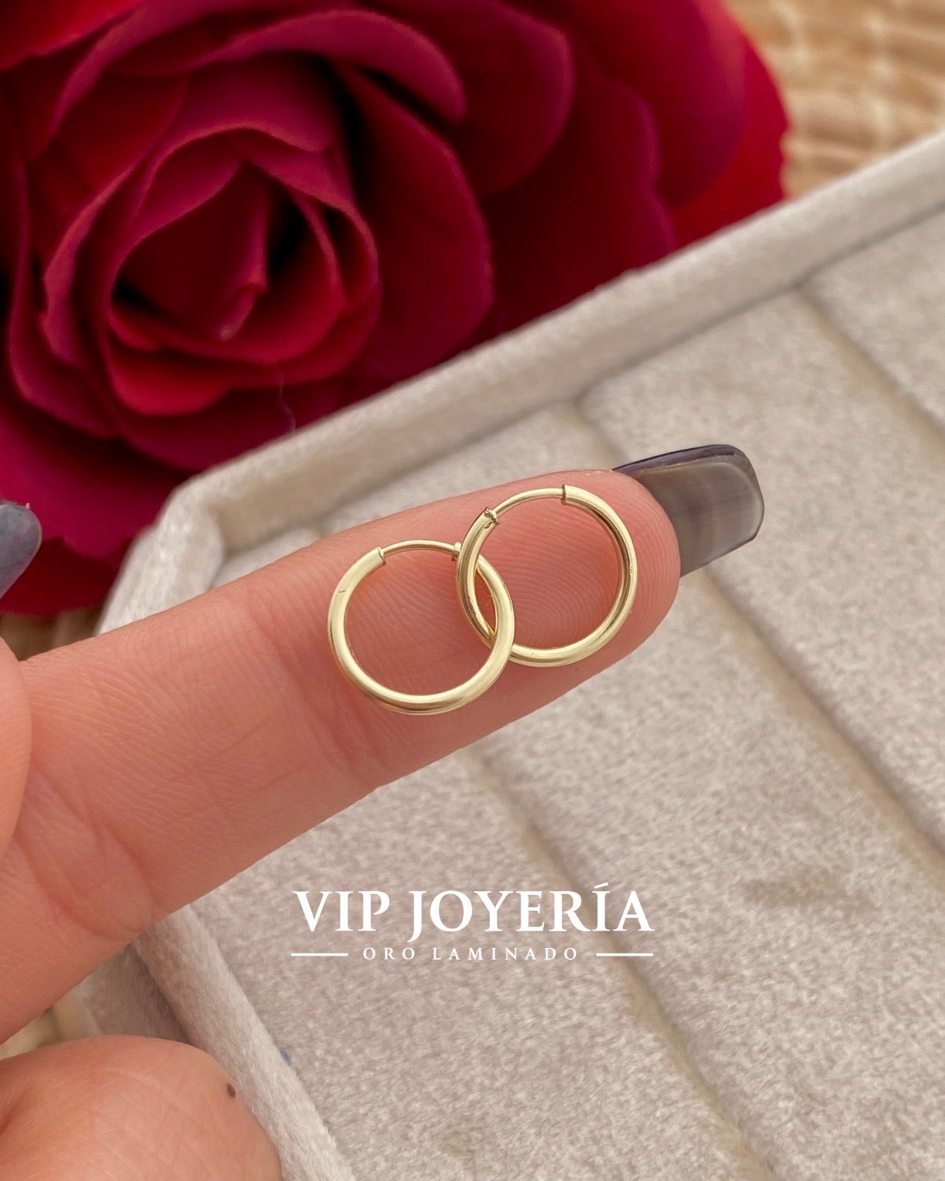 Candonga Tipo Piercing 1.0cms