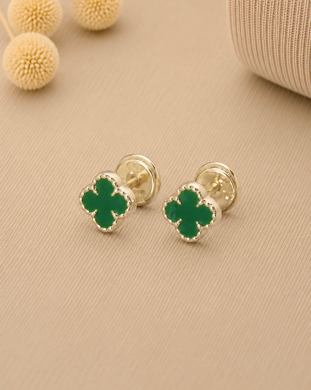 Topo rosca trebol mini verde