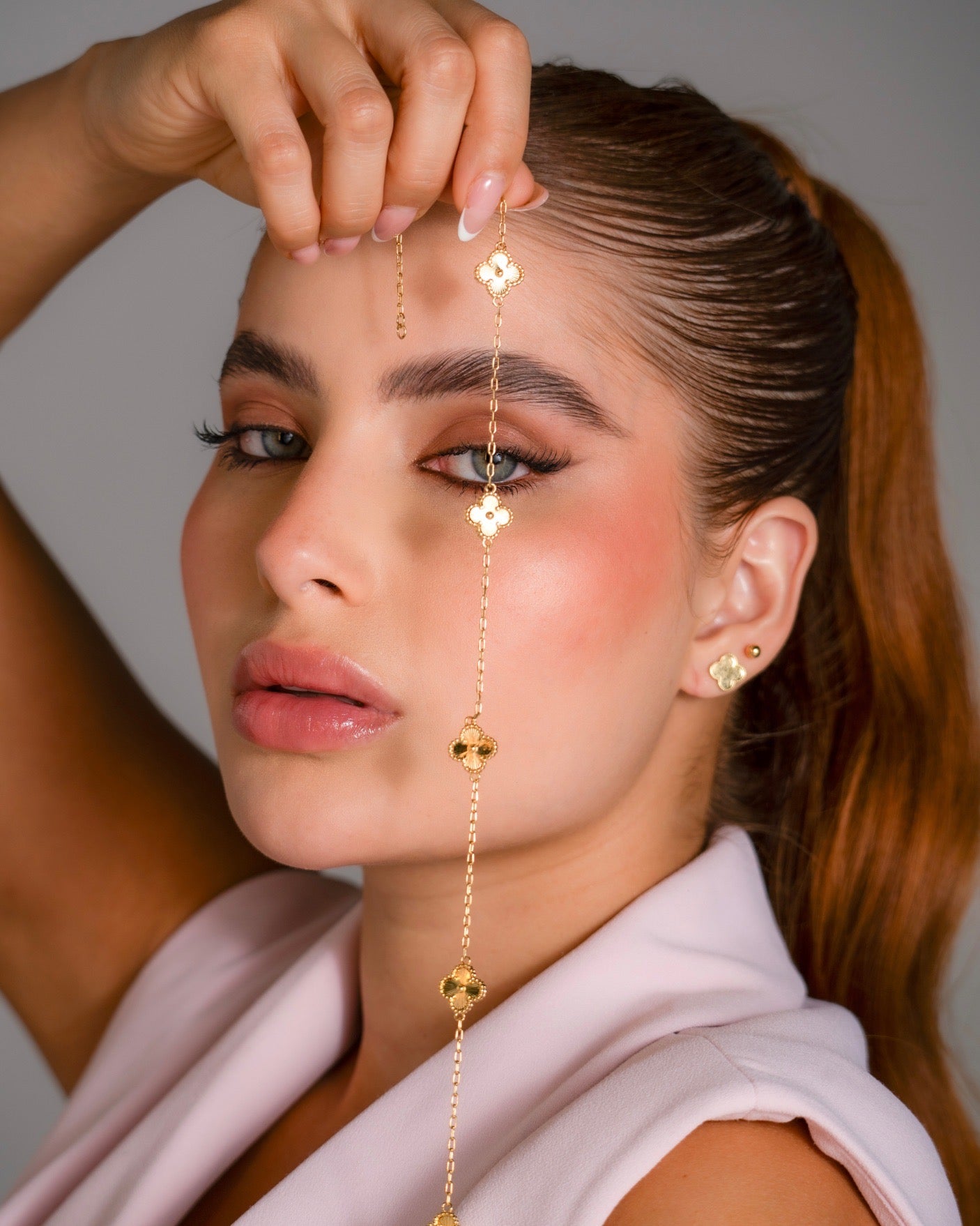 Collar Clover Sol Esfera 45cms