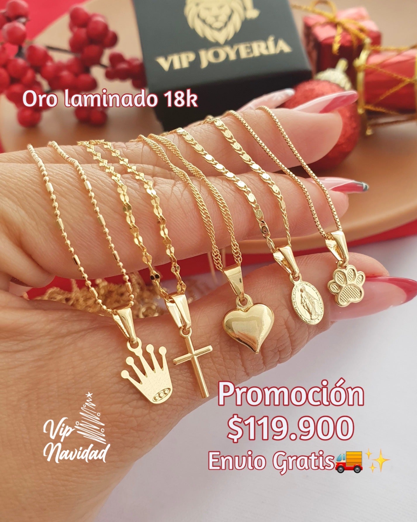 Promo Cadena + Dije ENVÍO GRATIS