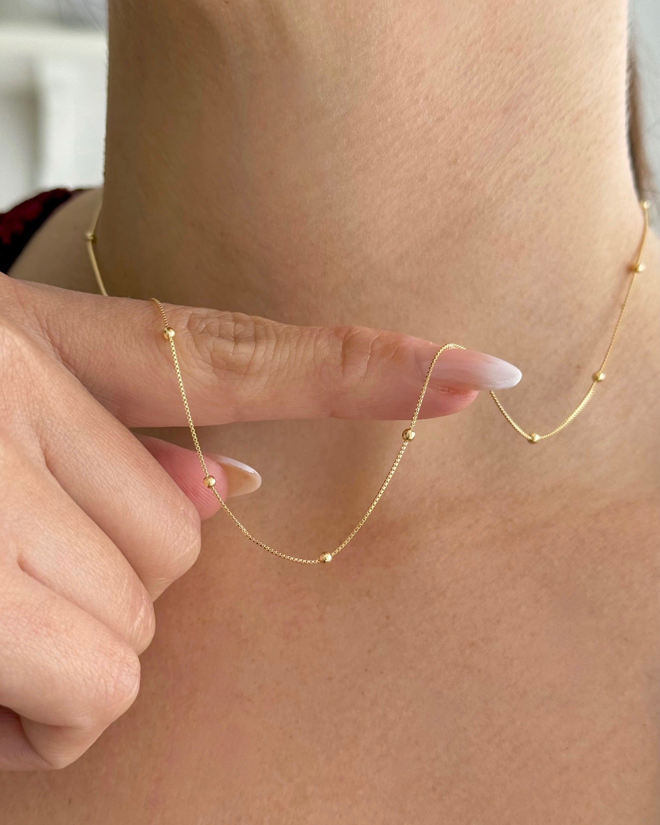 Cadena Veneciana Bolitas