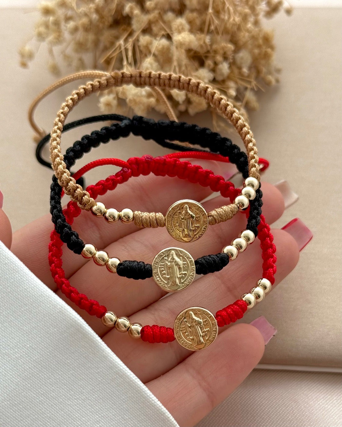 Pulsera San Benito 6 balines