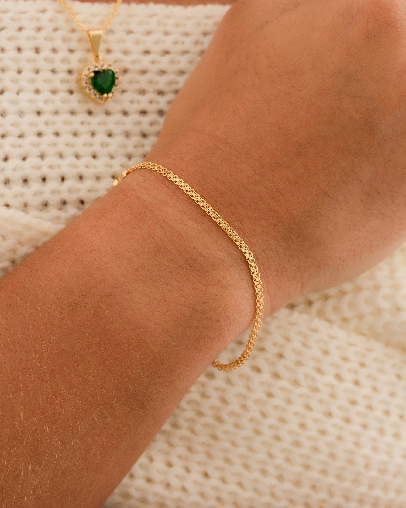 Pulsera Tejido Chino 2.5mm