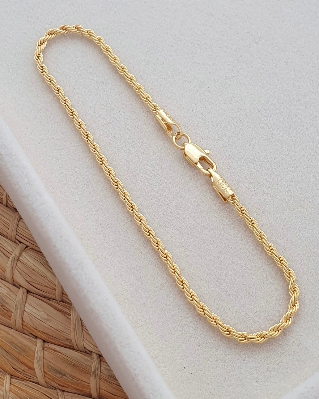 Pulsera Lazo 2mm 18cm