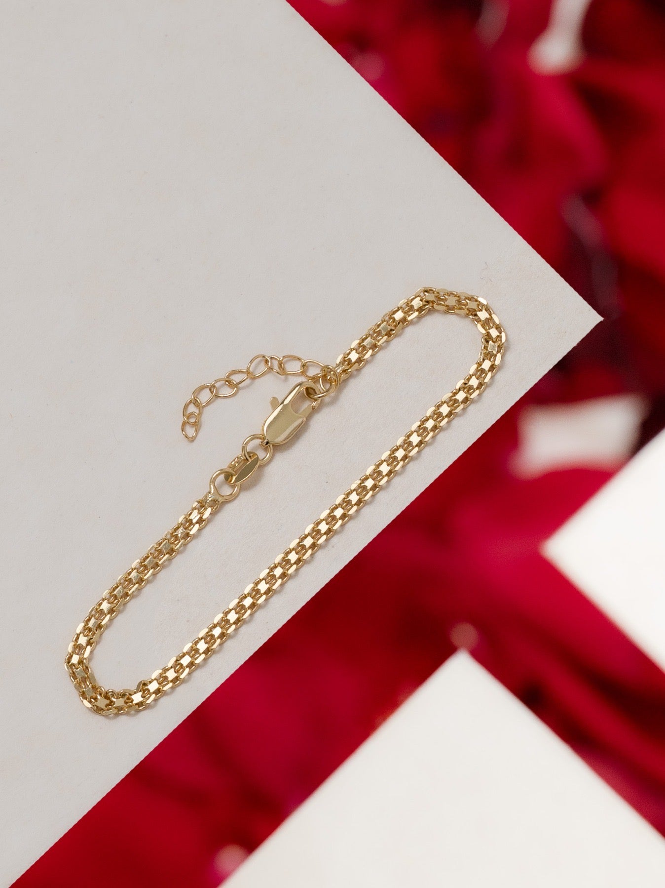 Pulsera Tejido chino 16cms + ext 3mm