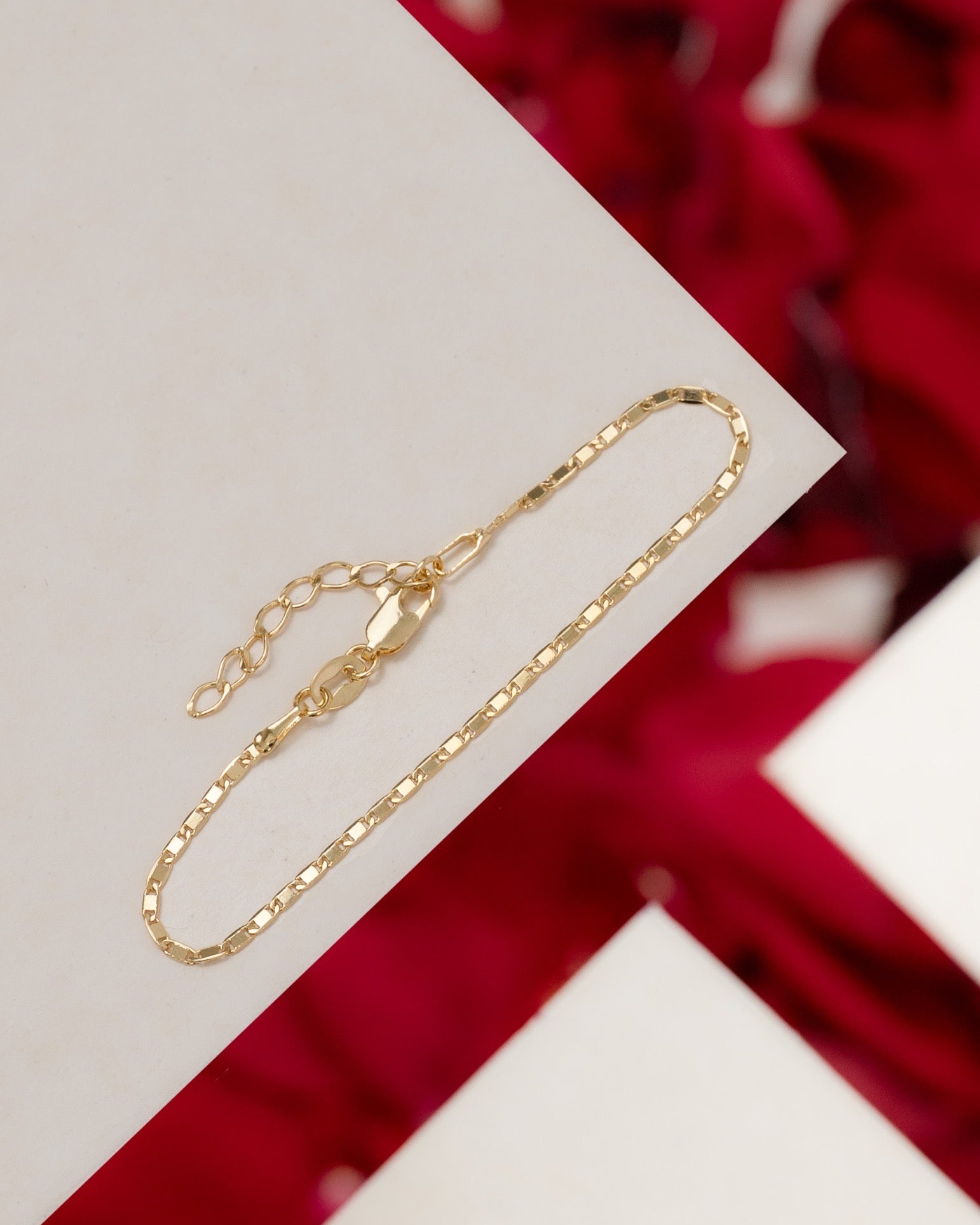 Pulsera escalera delgada 16cms + ext