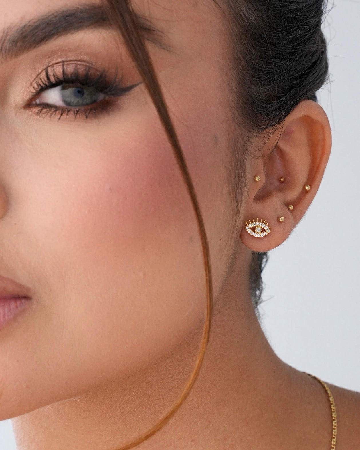 Topo Ojo Turco Cristal