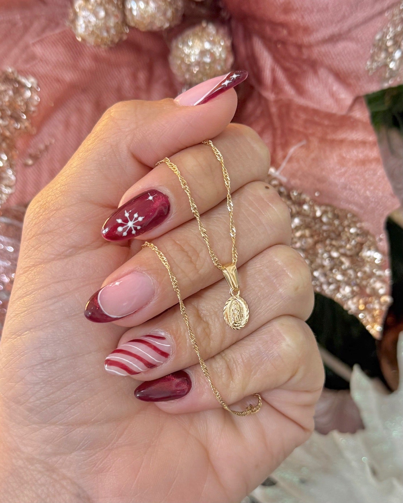 Set Guadalupe cadena 50cm