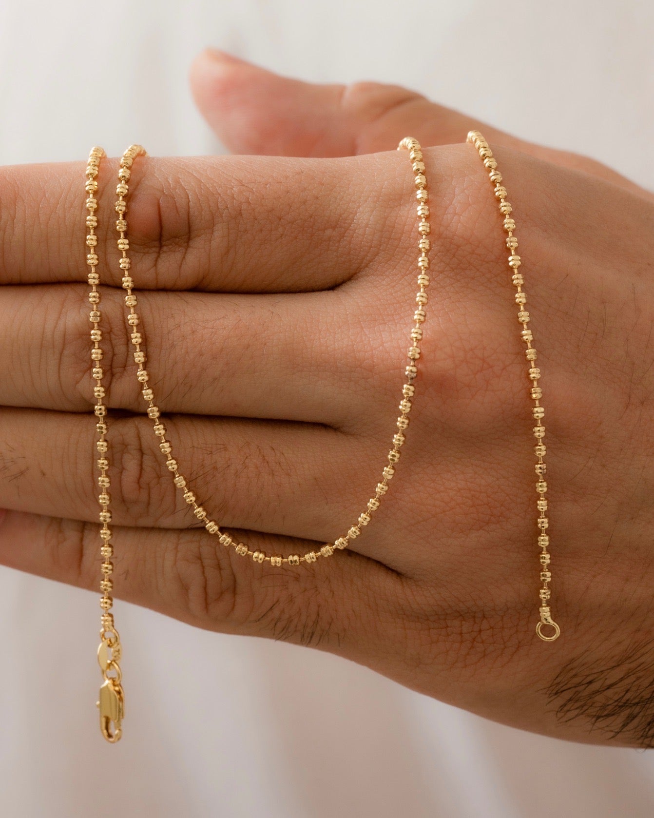 Cadena militar Doble delgada