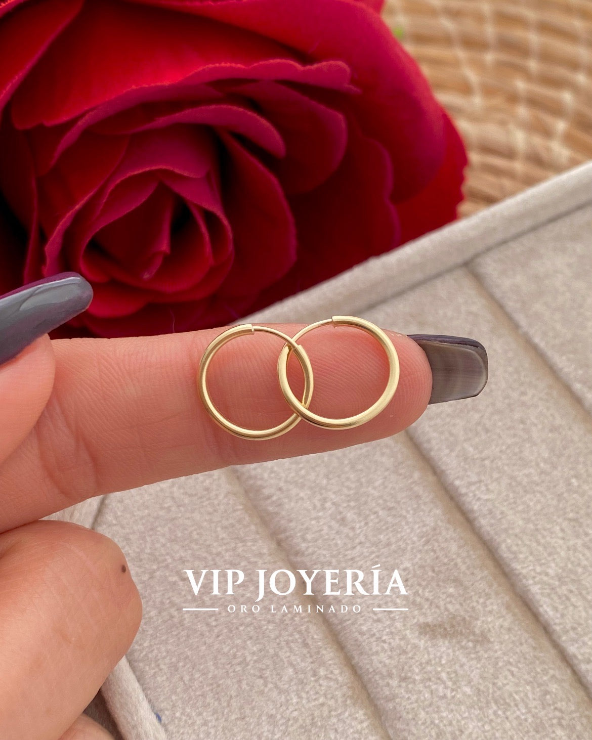 Candonga Tipo Piercing 1.3cms