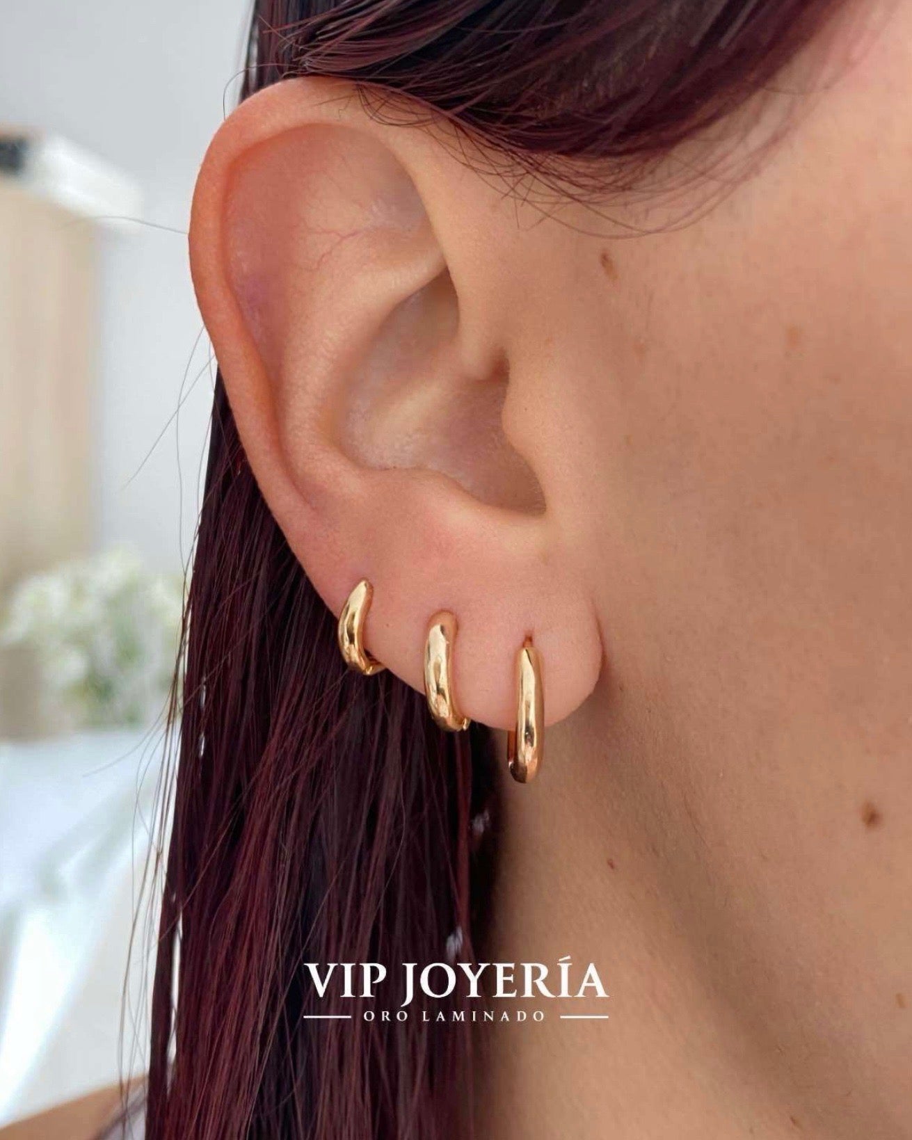 Candongas Click en 3 Tamaños