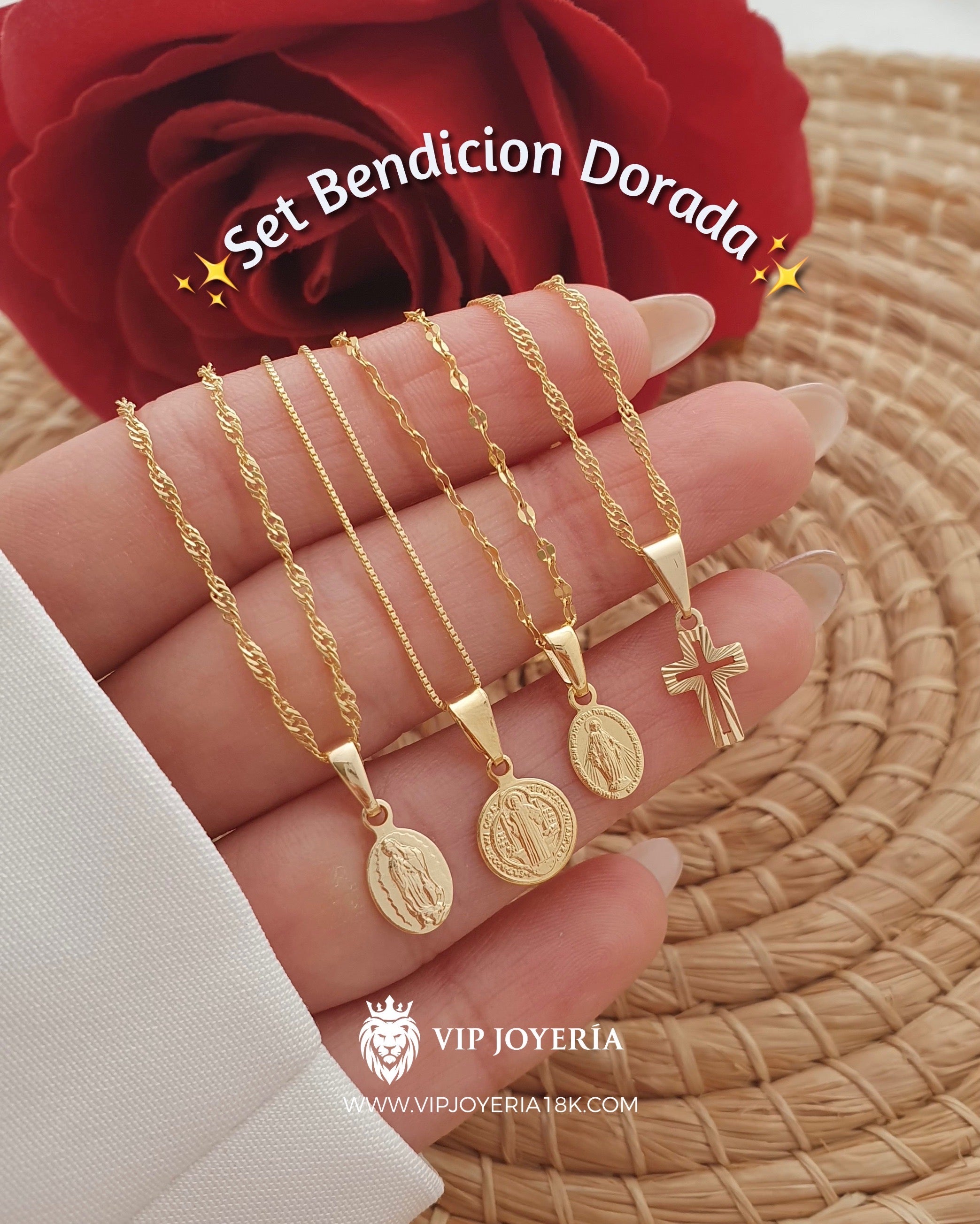 Set Bendición Dorada