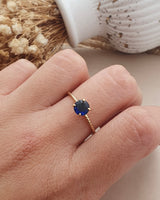 Anillo Entorchado Solitario