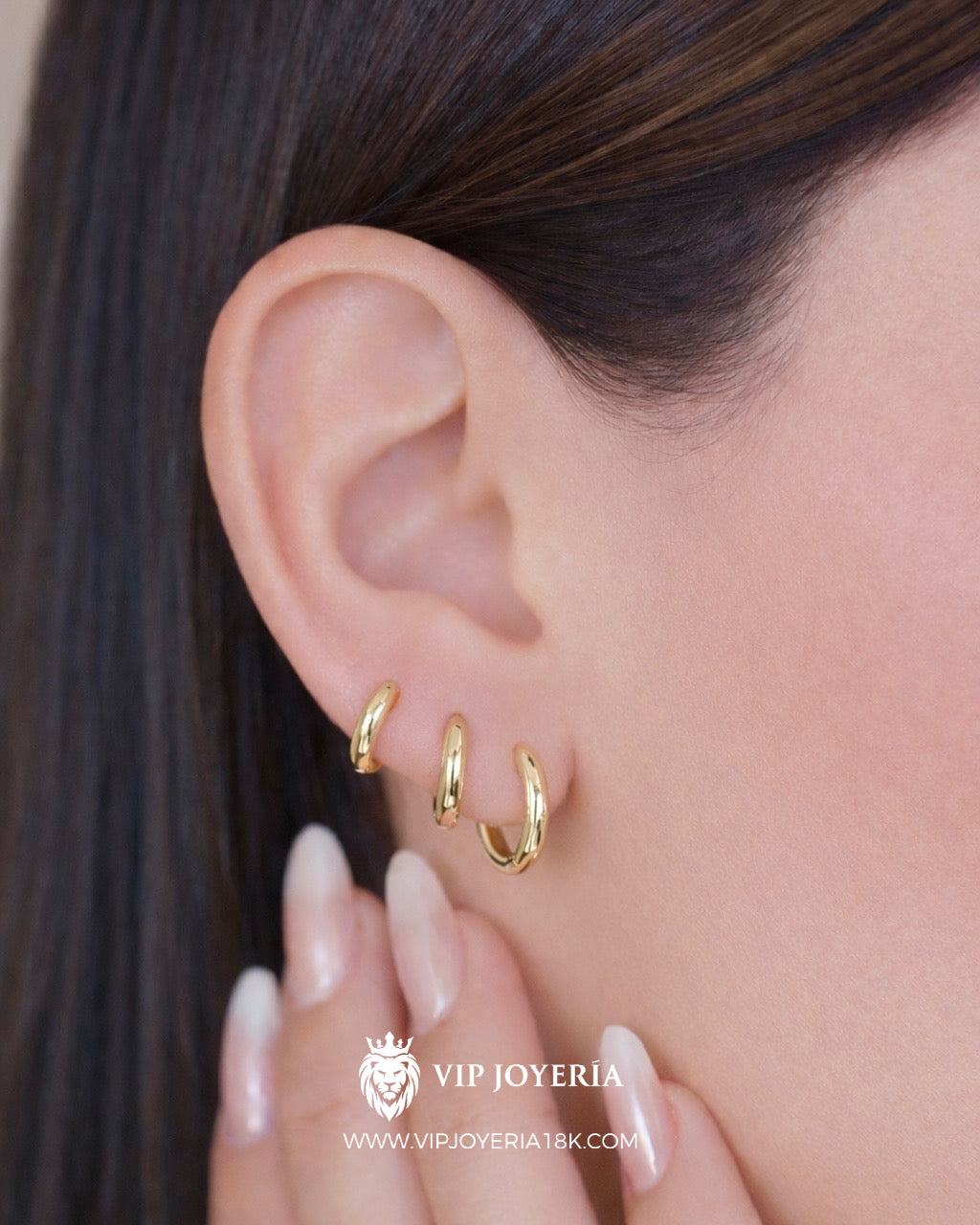 Candongas Click en 3 Tamaños ….