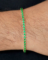 Pulsera tenis circon redondo 3.5mm 18cm
