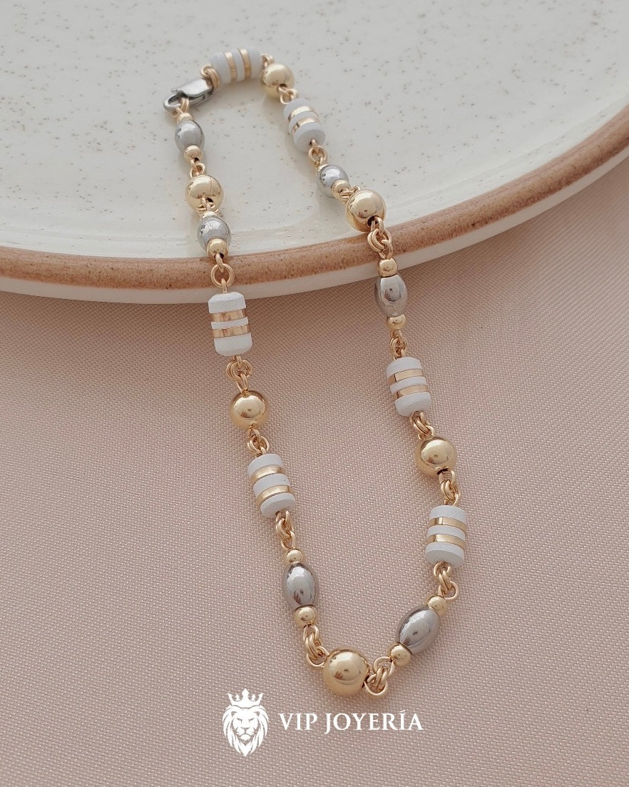 Tobillera Tipo Rústica Artesanal