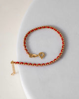 Pulsera hilo laminado 15cms + Ext