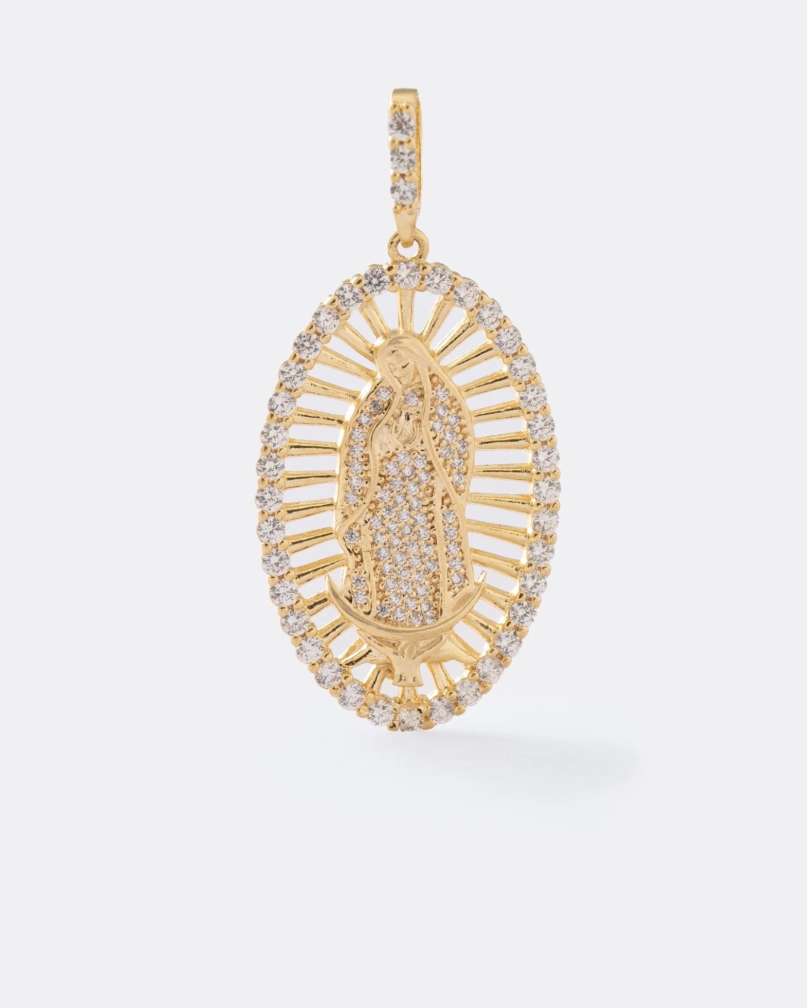 Dije Guadalupe Swarovski