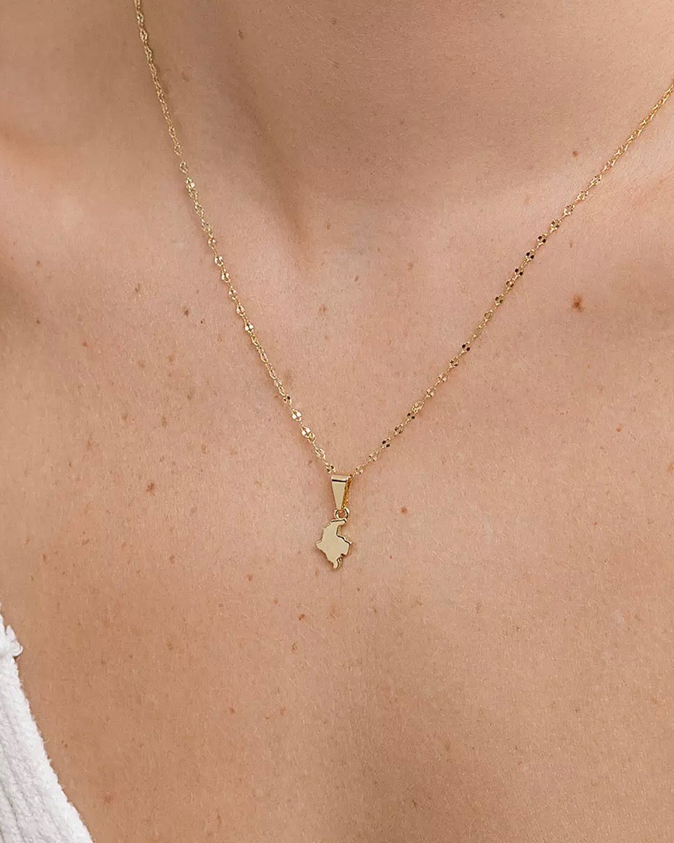 Dije Mapa de Colombia