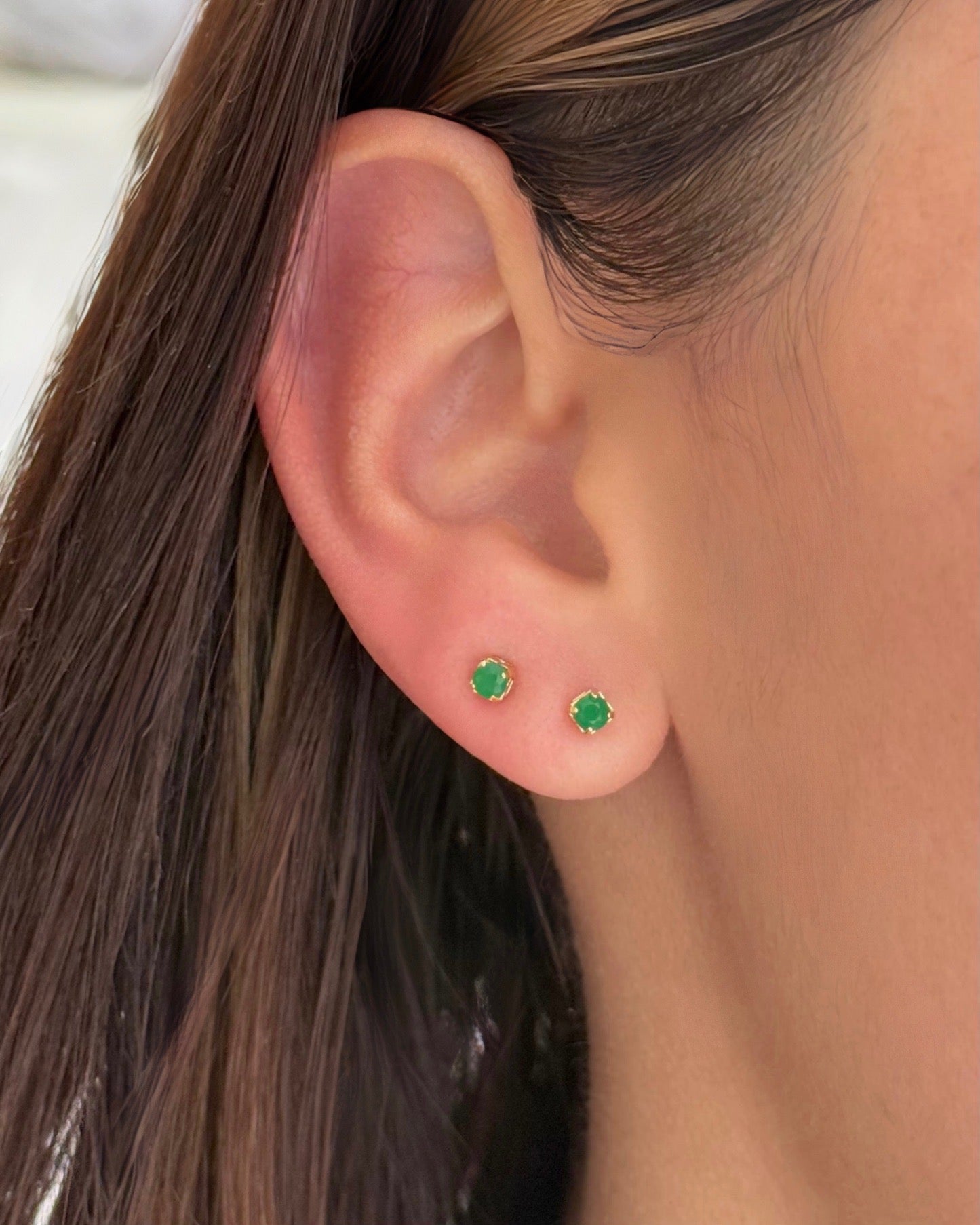 Topo Caja cuadrada verde 4mm