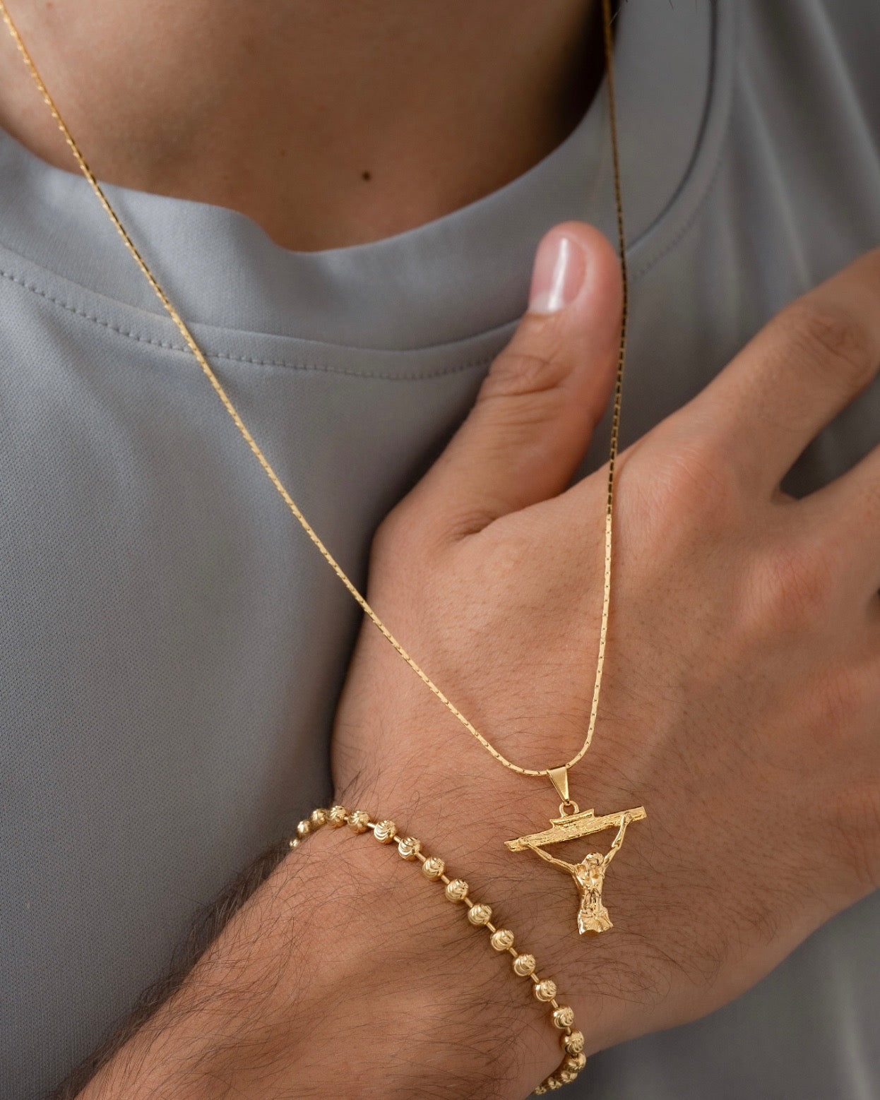 Cadena Cordon Cuadrado 1mm 65cms