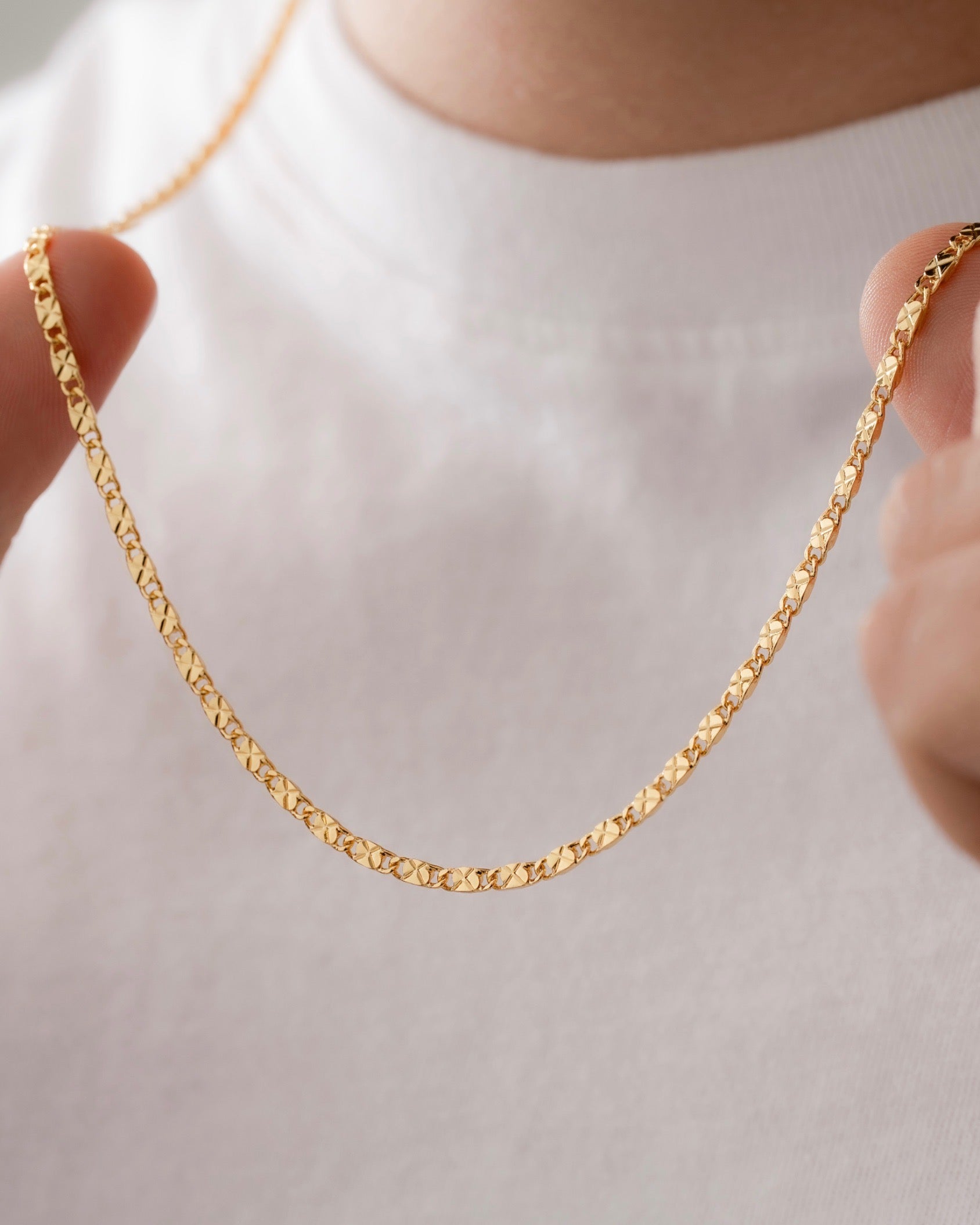 Cadena destellos 2.5mm 65cms