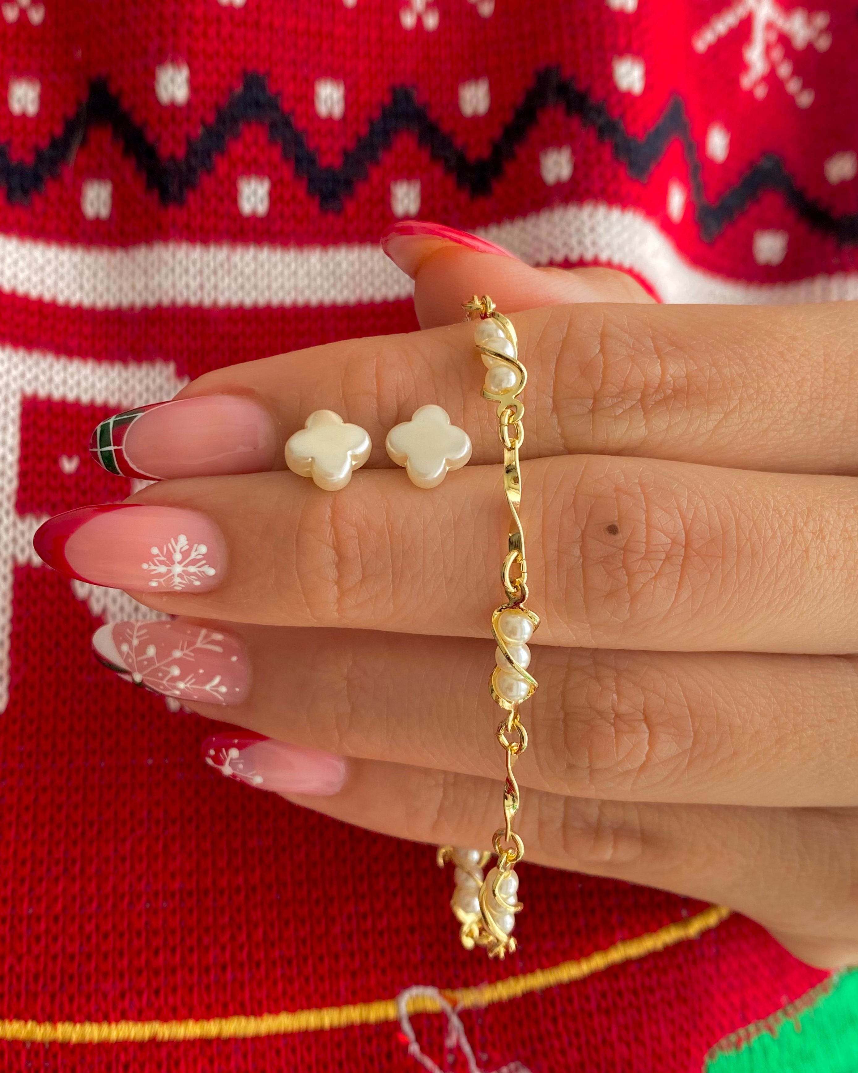 Combo Perla (Pulsera + Topos)