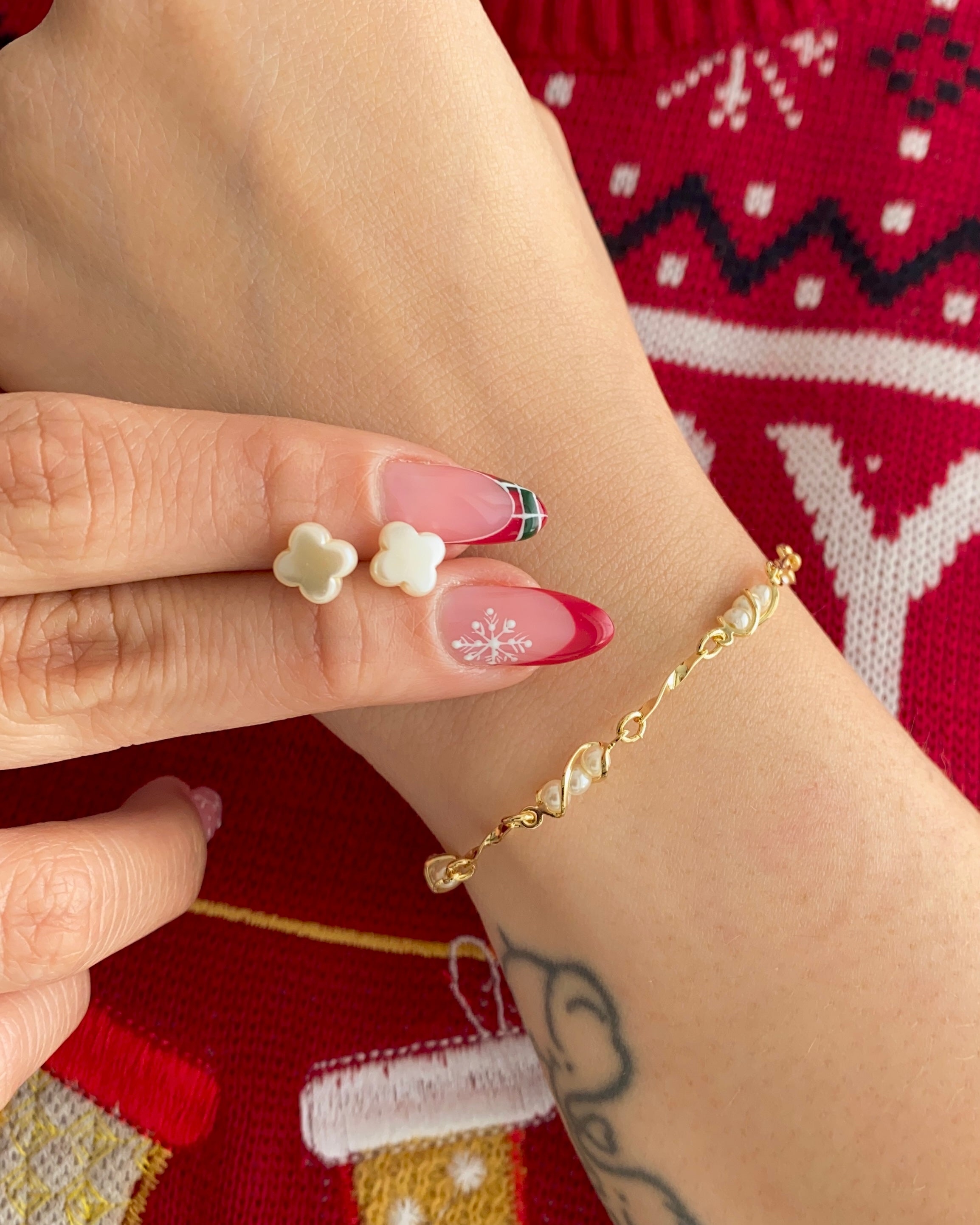 Combo Perla (Pulsera + Topos)