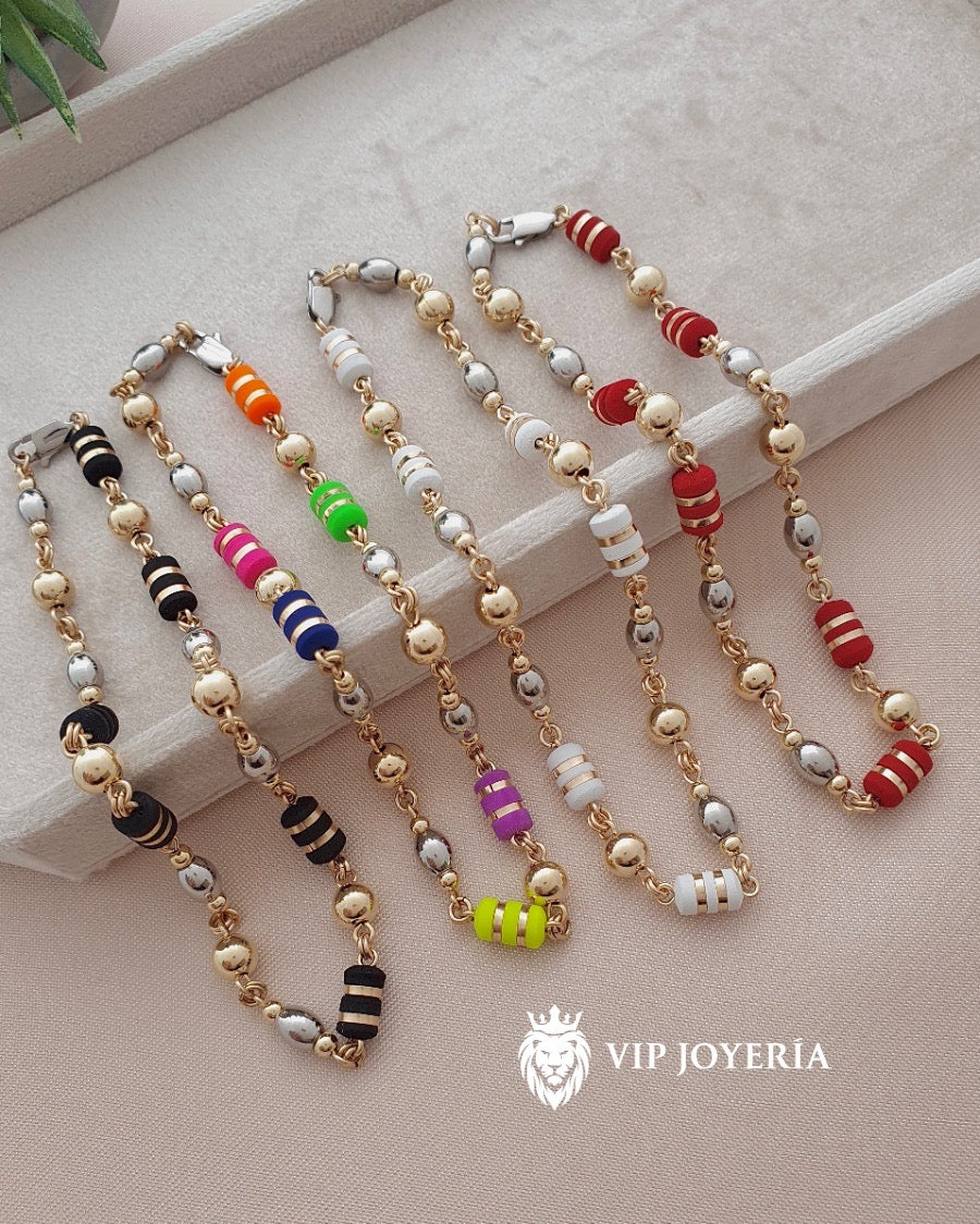 Tobillera Tipo Rústica Artesanal