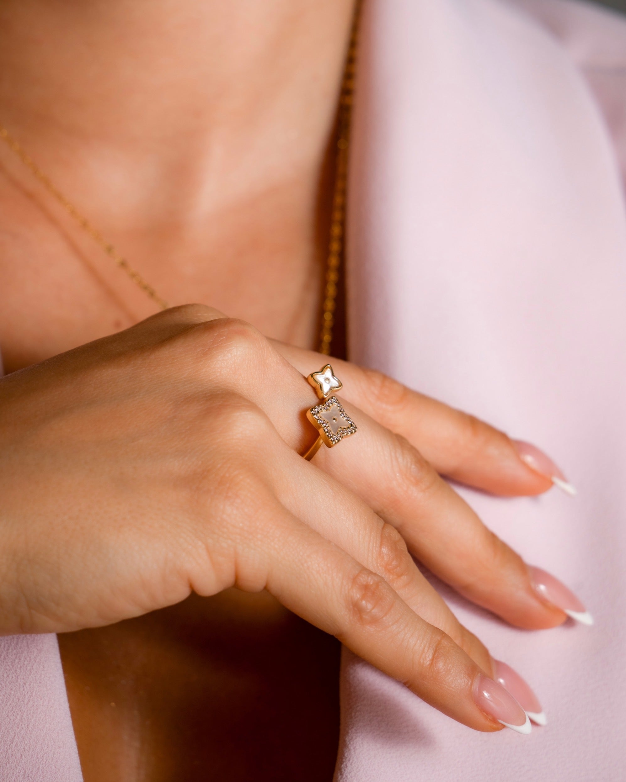 Anillo Double Lottus